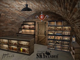 Vinné SKLEPY i ty domácí s vybavením od JPL SKYWANDER